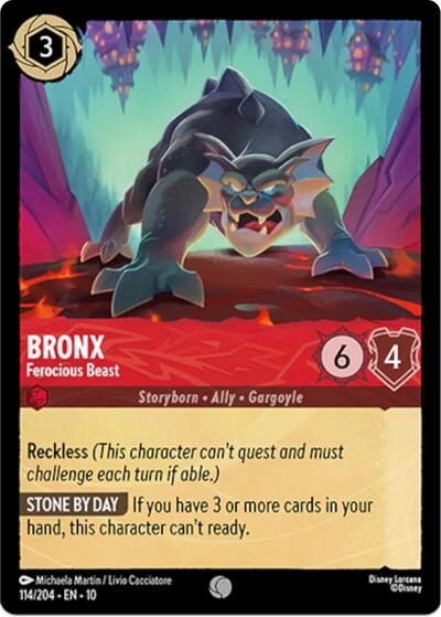 Bronx - Ferocious Beast (Whispers in the Well) Near Mint - Nick Nack's Full Frontal Attack