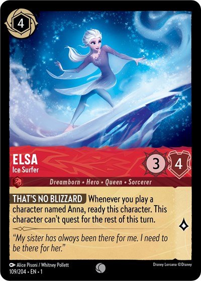 Elsa - Ice Surfer (The First Chapter) Near Mint - Nick Nack's Full Frontal Attack