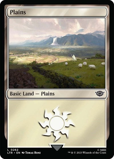 Plains (0262) (Universes Beyond: The Lord of the Rings: Tales of Middle-earth) Near Mint - Nick Nack's Full Frontal Attack