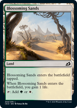 Blossoming Sands (Ikoria: Lair of Behemoths) Near Mint - Nick Nack's Full Frontal Attack