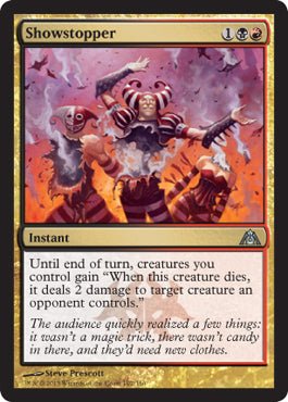 Showstopper (Dragon's Maze) Near Mint - Nick Nack's Full Frontal Attack