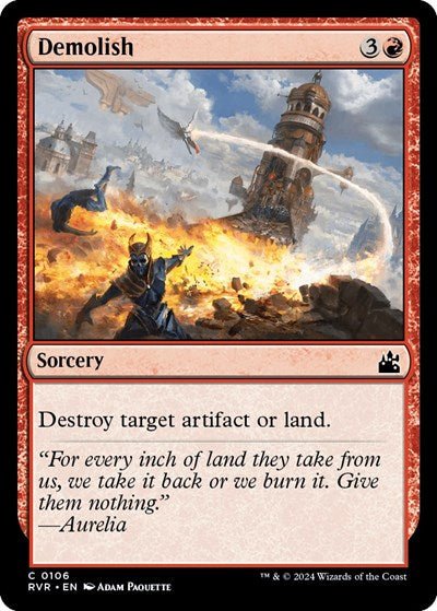 Demolish (Ravnica Remastered) Near Mint - Nick Nack's Full Frontal Attack