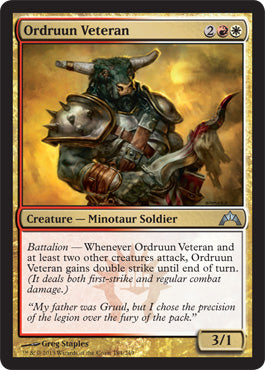 Ordruun Veteran (Gatecrash) Near Mint - Nick Nack's Full Frontal Attack