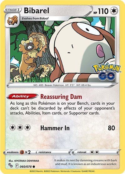 Bibarel (Pokemon GO) Near Mint - Nick Nack's Full Frontal Attack