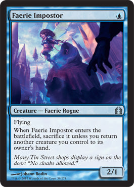 Faerie Impostor (Return to Ravnica) Near Mint - Nick Nack's Full Frontal Attack