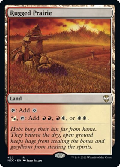 Rugged Prairie (Commander: Streets of New Capenna) Light Play