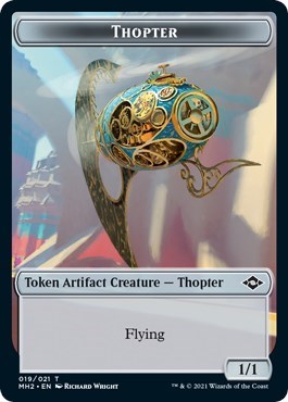 Thopter Token (Modern Horizons 2) Near Mint - Nick Nack's Full Frontal Attack