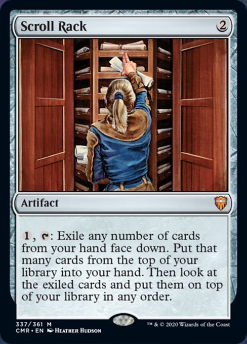 Scroll Rack (Commander Legends) Near Mint - Nick Nack's Full Frontal Attack