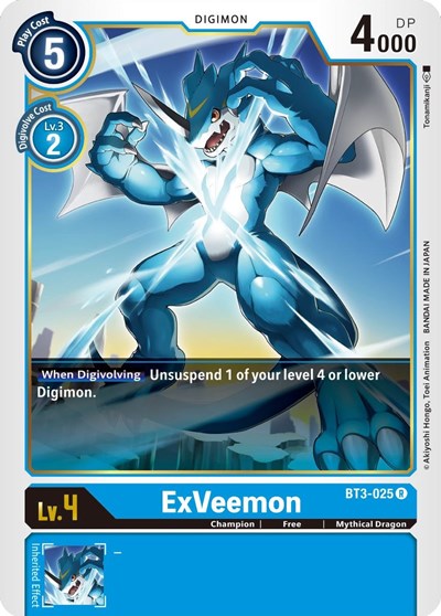 ExVeemon (Release Special Booster) Near Mint