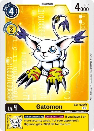 Gatomon (Classic Collection) Near Mint - Nick Nack's Full Frontal Attack