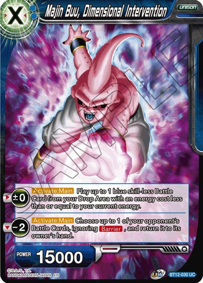 Majin Buu, Dimensional Intervention (Vicious Rejuvenation) Near Mint