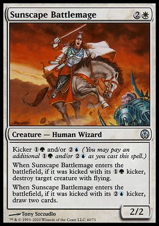 Sunscape Battlemage (Duel Decks: Phyrexia vs The Coalition) Near Mint - Nick Nack's Full Frontal Attack