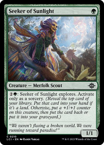 Seeker of Sunlight (The Lost Caverns of Ixalan) Near Mint Foil