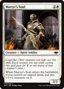 Martyr's Soul (Modern Horizons) Near Mint - Nick Nack's Full Frontal Attack