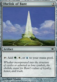 Obelisk of Bant (Shards of Alara) Light Play - Nick Nack's Full Frontal Attack