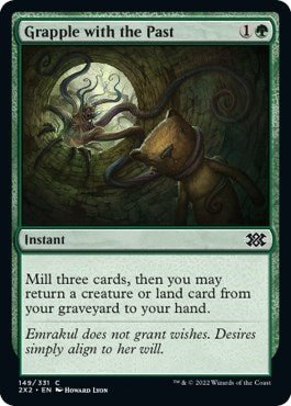 Grapple with the Past (Double Masters 2022) Near Mint Foil - Nick Nack's Full Frontal Attack