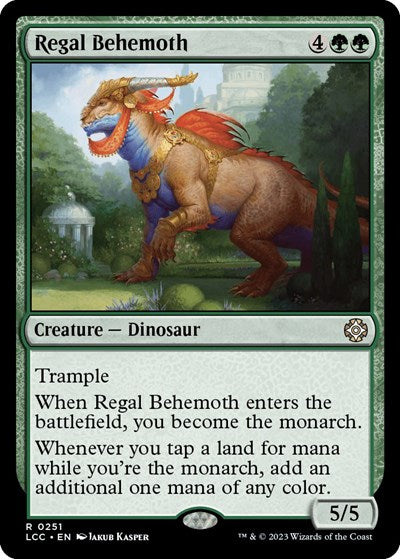 Regal Behemoth (Commander: The Lost Caverns of Ixalan) Near Mint