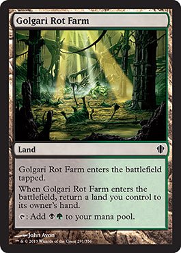 Golgari Rot Farm (Commander 2013 Edition) Near Mint - Nick Nack's Full Frontal Attack