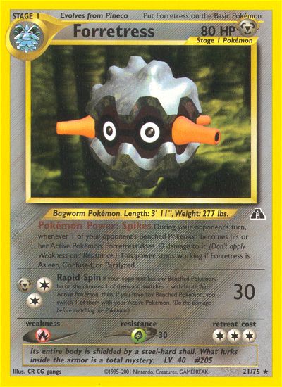 Forretress (Neo Discovery) Light Play Unlimited