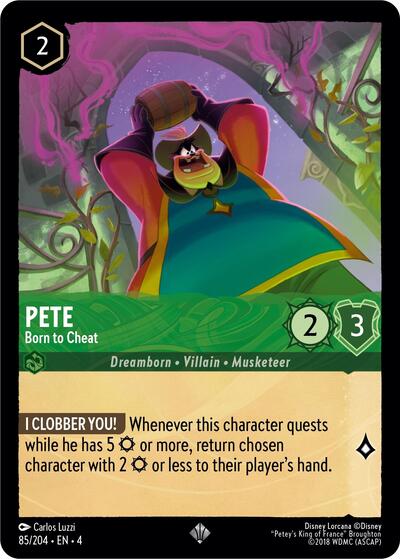 Pete - Born to Cheat (Ursula's Return) Near Mint - Nick Nack's Full Frontal Attack