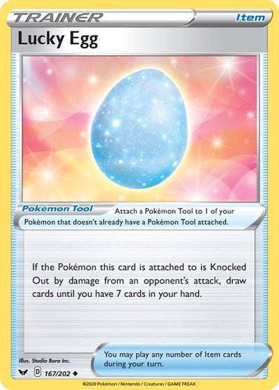 Lucky Egg (SWSH01: Sword & Shield Base Set) Near Mint - Nick Nack's Full Frontal Attack