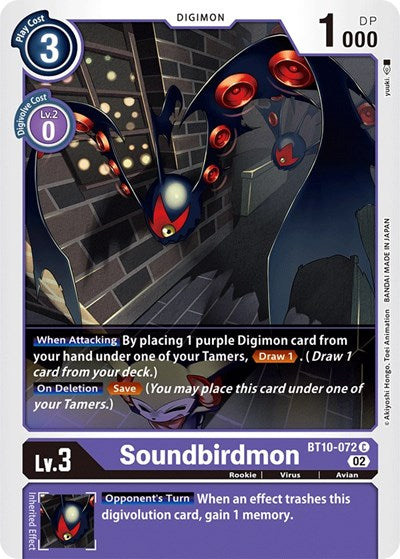 Soundbirdmon (Xros Encounter) Near Mint
