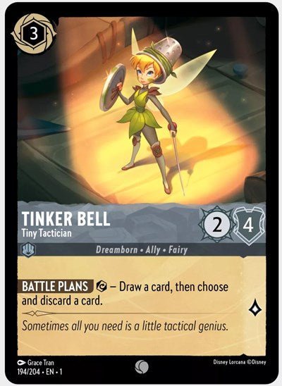 Tinker Bell - Tiny Tactician (The First Chapter) Near Mint - Nick Nack's Full Frontal Attack