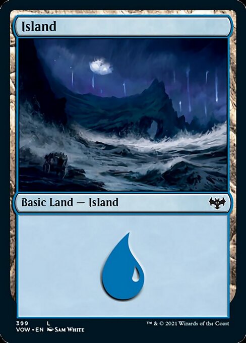 Island (399) (Innistrad: Crimson Vow) Near Mint