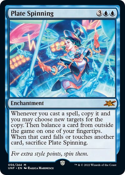 Plate Spinning (Unfinity) Near Mint - Nick Nack's Full Frontal Attack