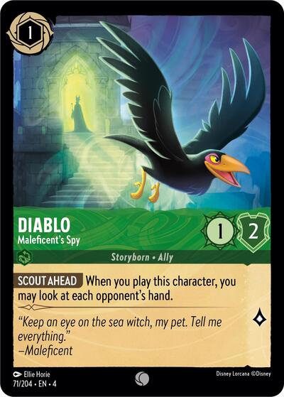 Diablo - Maleficent's Spy (Ursula's Return) Near Mint - Nick Nack's Full Frontal Attack