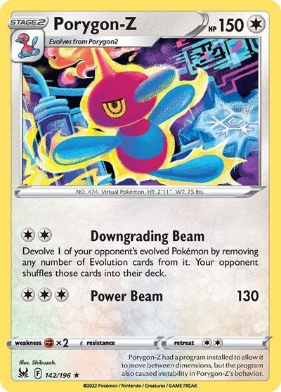 Porygon - Z (SWSH11: Lost Origin) Near Mint - Nick Nack's Full Frontal Attack