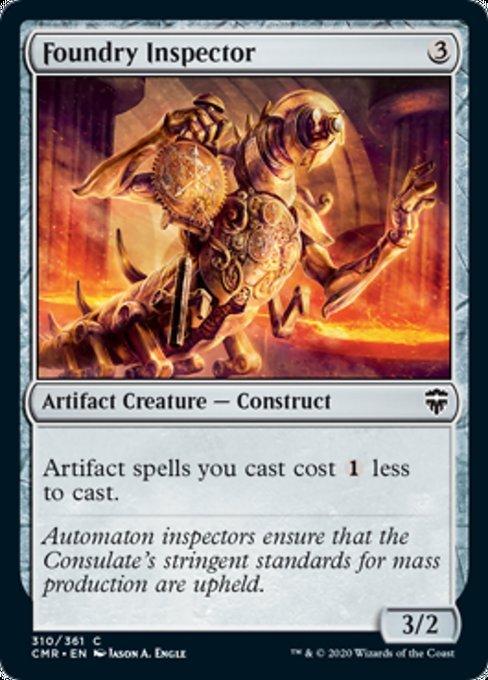 Foundry Inspector (Commander Legends) Near Mint - Nick Nack's Full Frontal Attack