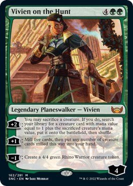 Vivien on the Hunt (Streets of New Capenna) Near Mint - Nick Nack's Full Frontal Attack