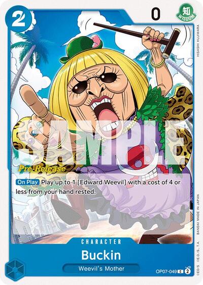 Buckin (500 Years in the Future Pre - Release Cards) Near Mint - Nick Nack's Full Frontal Attack