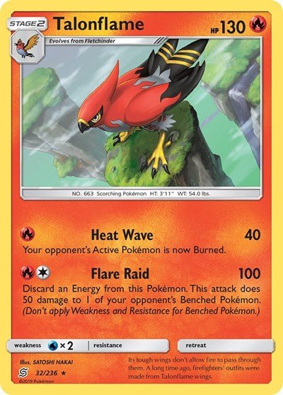Talonflame (SM - Unified Minds) Near Mint - Nick Nack's Full Frontal Attack