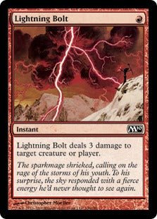 Lightning Bolt (Magic 2010 Core Set) Near Mint - Nick Nack's Full Frontal Attack