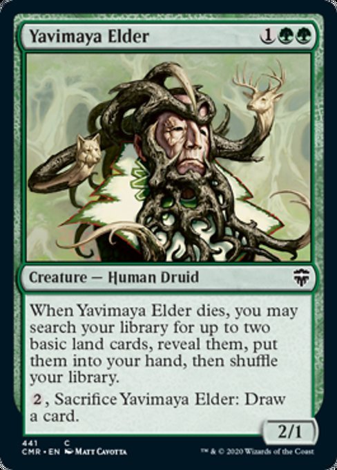 Yavimaya Elder (Commander 2020 Commander Legends) Near Mint - Nick Nack's Full Frontal Attack