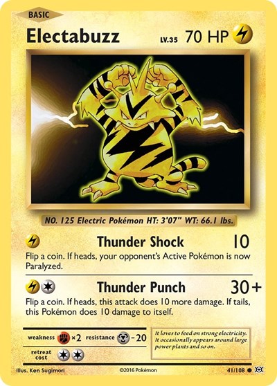 Electabuzz (XY - Evolutions) Near Mint
