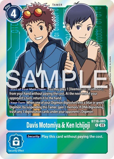 Davis Motomiya and Ken Ichijoji (Beginning Observer) Near Mint - Nick Nack's Full Frontal Attack