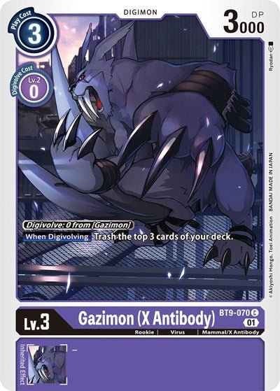 Gazimon (X Antibody) (X Record) Near Mint - Nick Nack's Full Frontal Attack