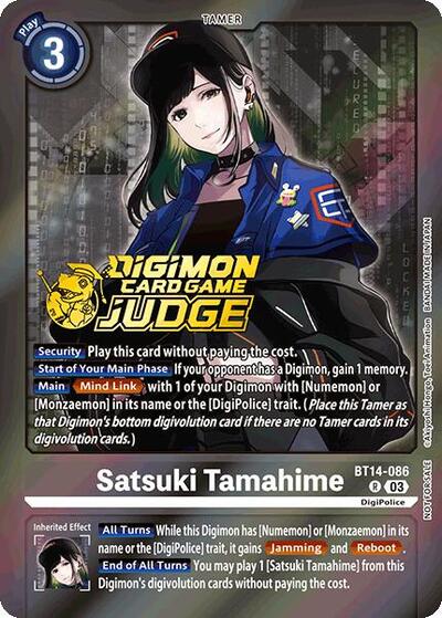 Satsuki Tamahime (Judge pack 6) (Blast Ace) Near Mint Foil