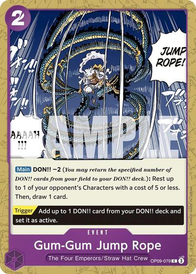 Gum - Gum Jump Rope (Emperors in the New World) Near Mint - Nick Nack's Full Frontal Attack