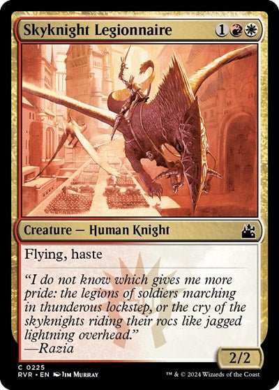Skyknight Legionnaire (Ravnica Remastered) Near Mint - Nick Nack's Full Frontal Attack