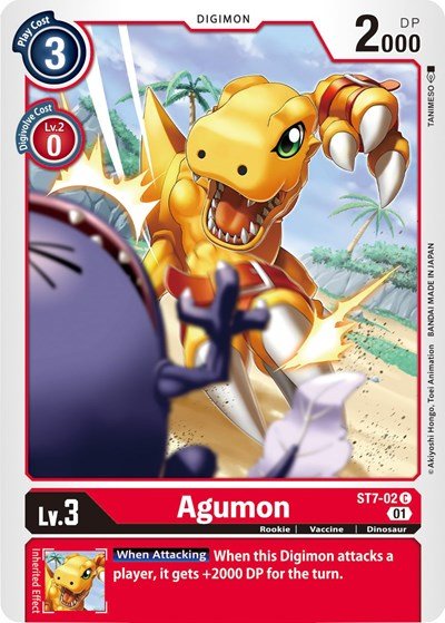 Agumon (Starter Deck 07: Gallantmon) Near Mint - Nick Nack's Full Frontal Attack