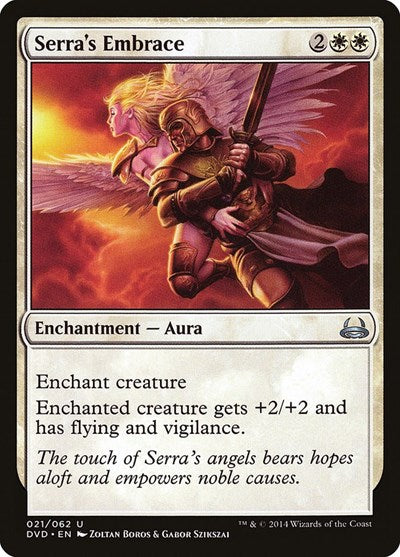 Serra's Embrace (Duel Decks: Anthology) Near Mint