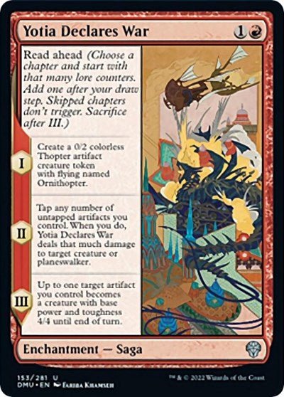 Yotia Declares War (Dominaria United) Near Mint - Nick Nack's Full Frontal Attack