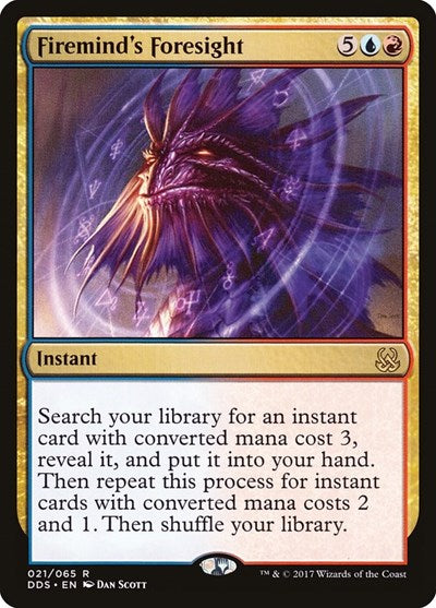 Firemind's Foresight (Duel Decks: Mind vs Might) Near Mint
