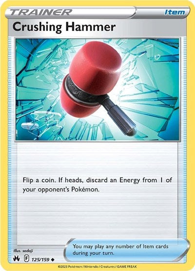 Crushing Hammer (Crown Zenith) Near Mint Reverse Holofoil