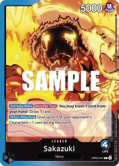 Sakazuki (Awakening of the New Era) Near Mint - Nick Nack's Full Frontal Attack
