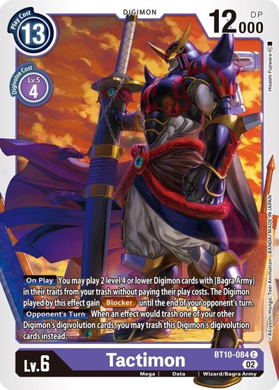Tactimon (Xros Encounter) Near Mint